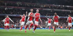 آرسنال يهزم ريال مدريد ويتأهل لنصف نهائي الأبطال