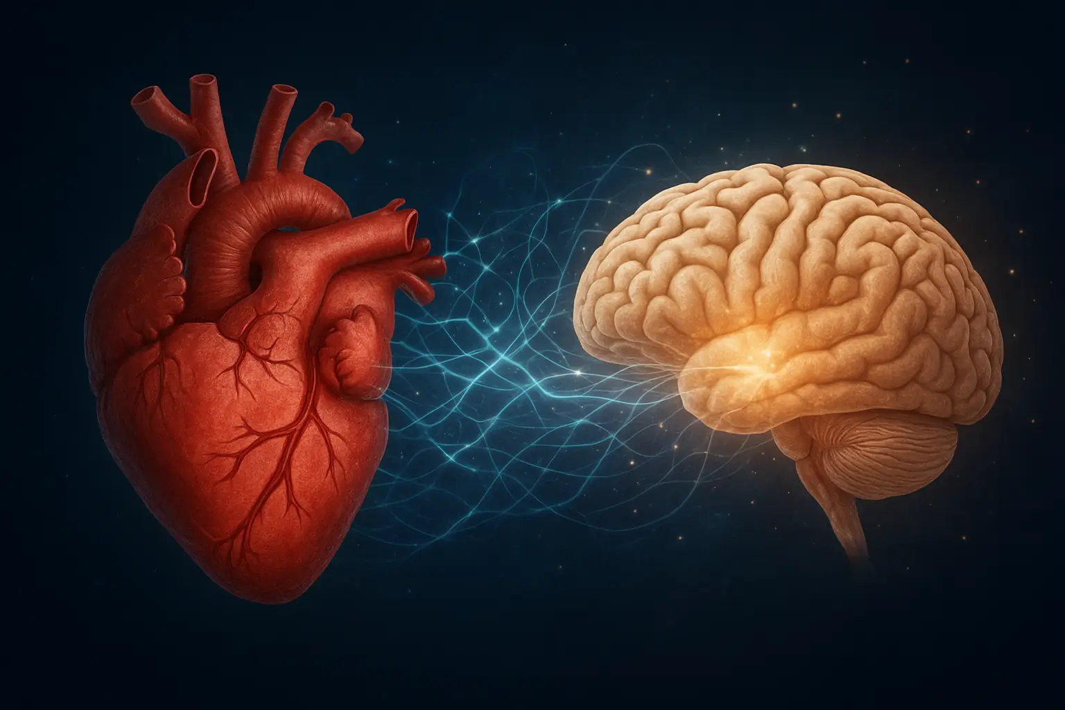عقل القلب وتواصه مع الدماغ