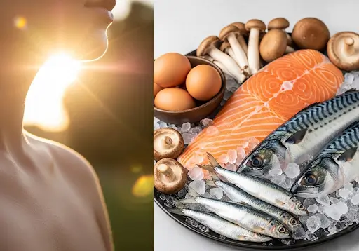 مصادر فيتامين D الطبيعية