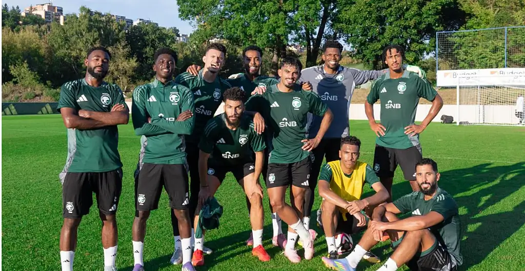 المنتخب السعودي في معسكر التشيك