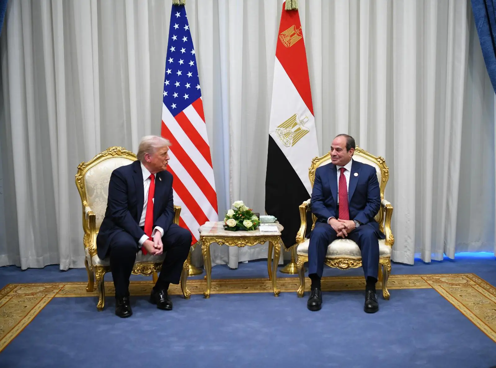 ماذا قال ترامب عن السيسي؟